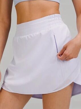 Lululemon Hotty Hot Skort in Periwinkle, size 8